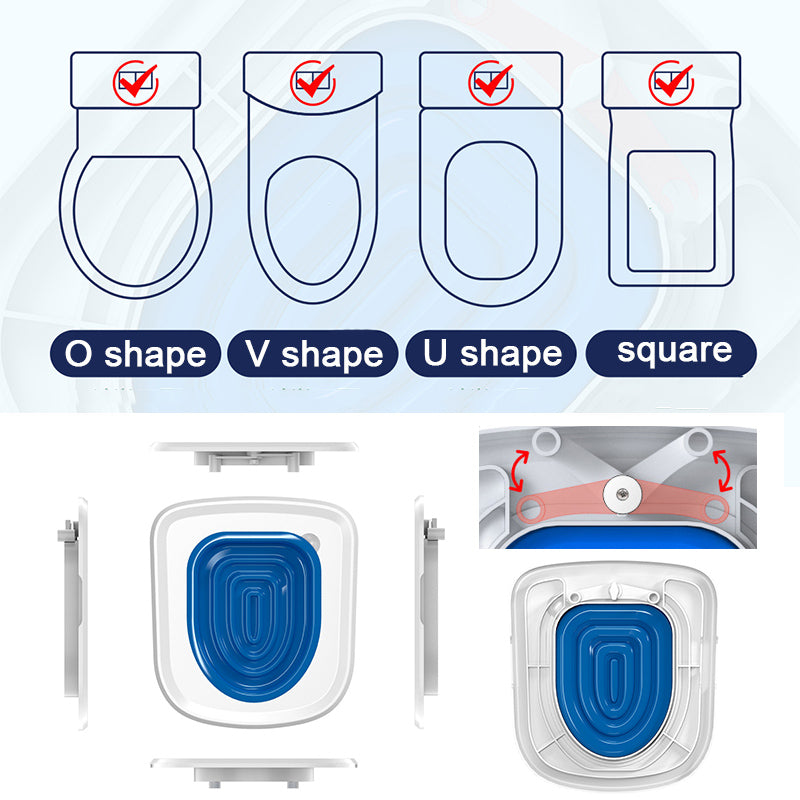 The shape of the cat toilet and how it works