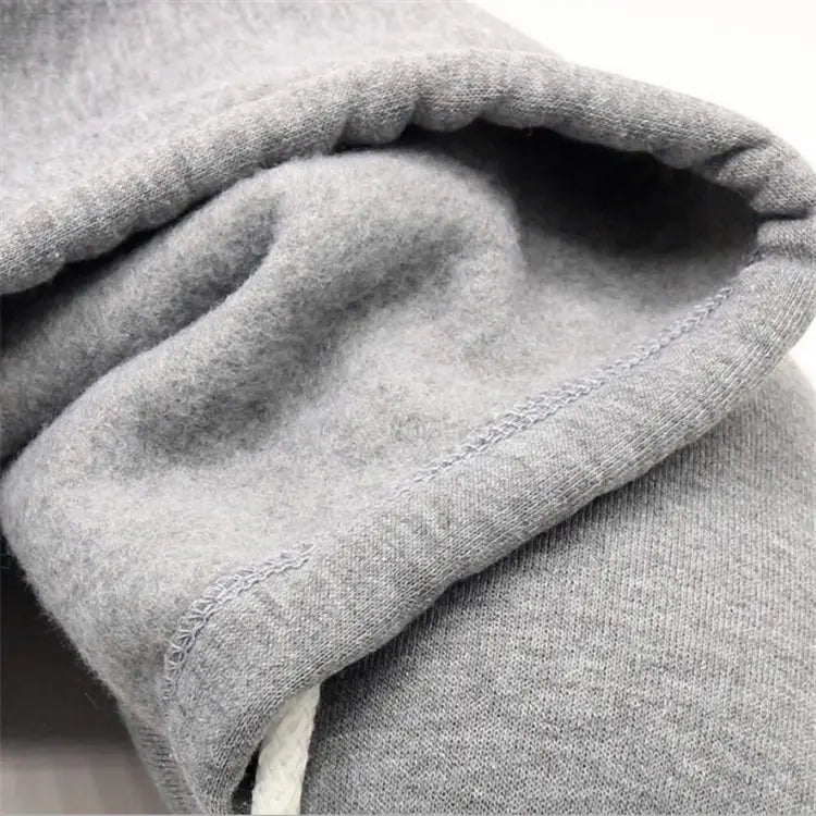 Close-up of a gray fabric texture